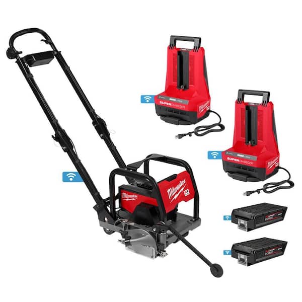 MX FUEL Lithium-Ion 6 in. Green Concrete Saw Kit with (2) XC 8.0 Batteries and (2) Super Chargers