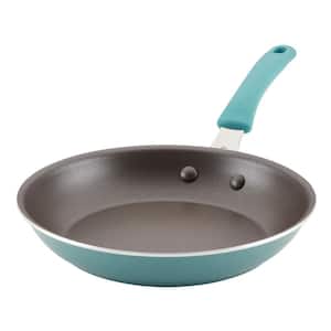 Cook Plus Create 10 in. Agave Blue Aluminum Nonstick Frying Pan