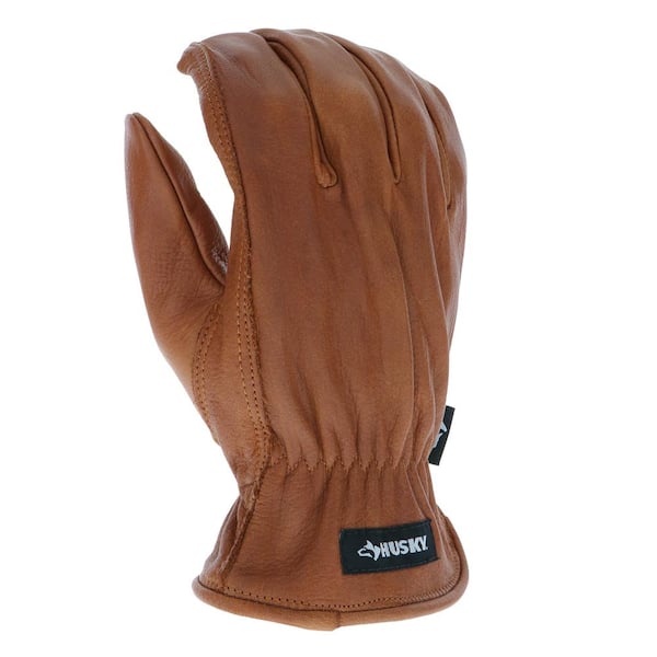 Husky Oil and Water Resistant Leather Gloves Large