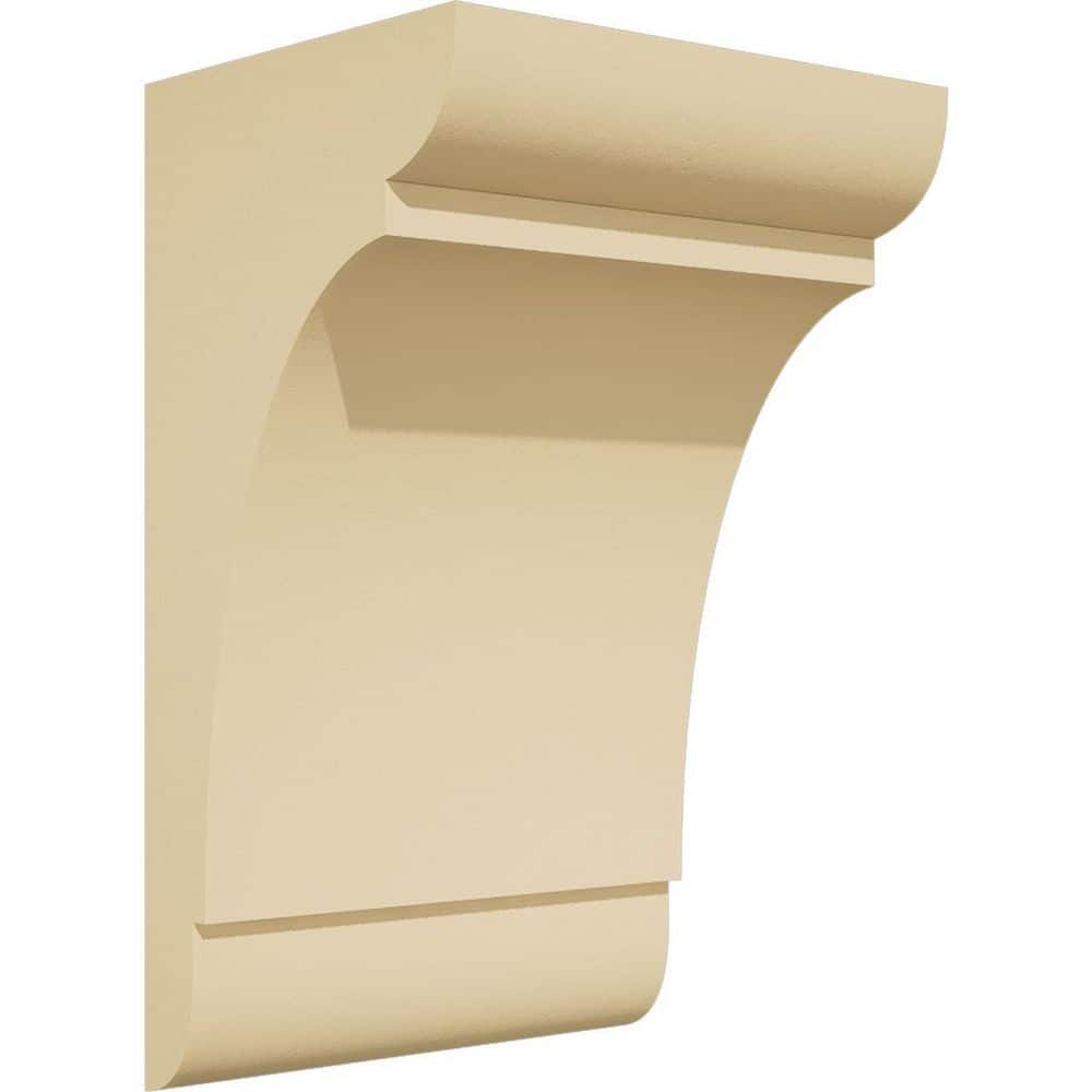 Ekena Millwork Kent Raised Panel Cabinet Column – 5"W X 5"D X 35.5"H, Hand-Carved Rubberwood, Ready For Paint Or Stain