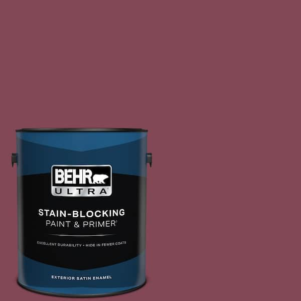 BEHR ULTRA 1 gal. #110D-6 Haunting Melody Satin Enamel Exterior Paint & Primer