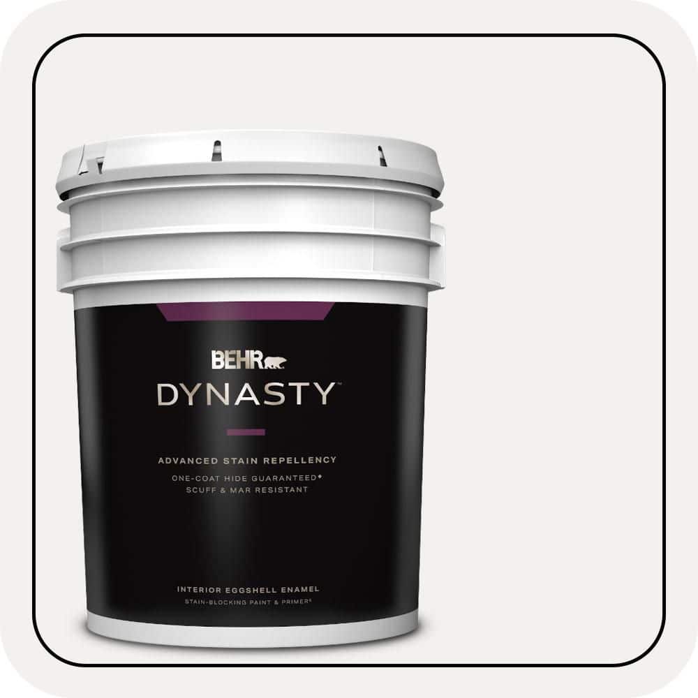 5 gal. #W-D-600 Bridal Veil Eggshell Enamel Interior Stain-Blocking Paint & Primer price history on PriceWatchPro