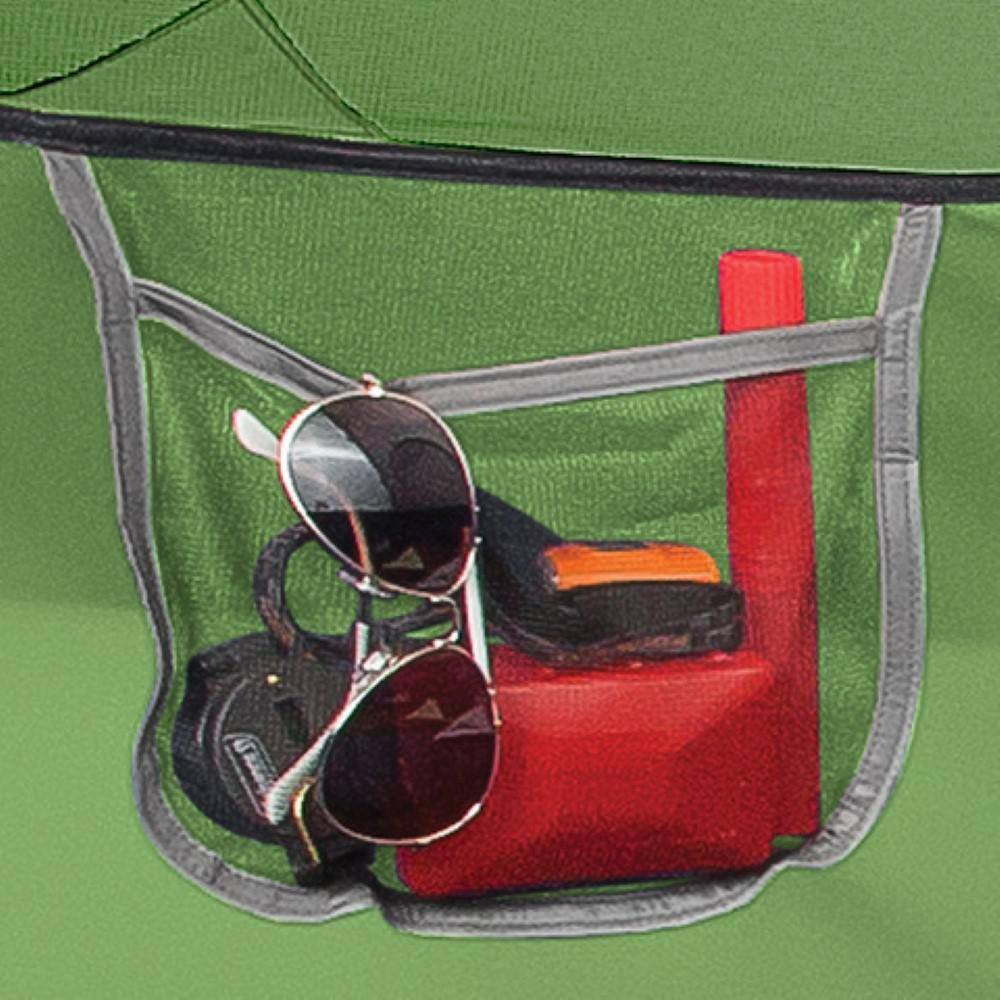 Green Dome 6-Person Weatherproof Camping Tent