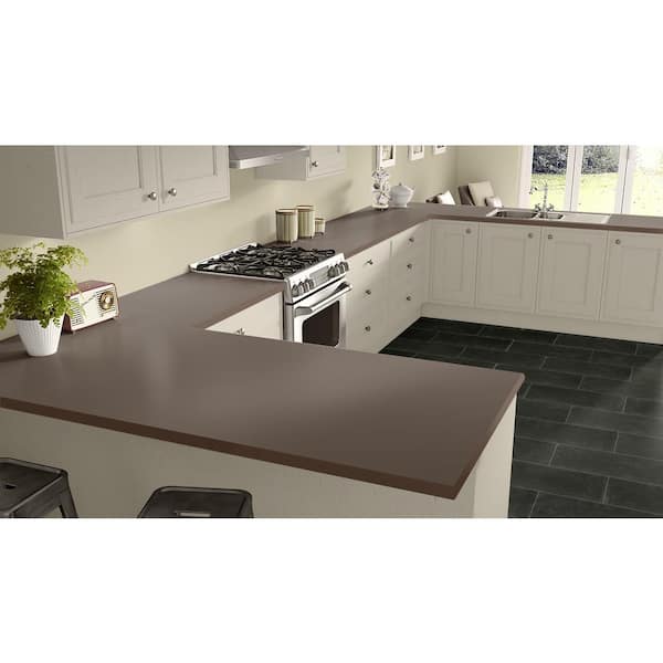 5 ft. x 8 ft. Laminate Sheet in Shadow with Matte Finish