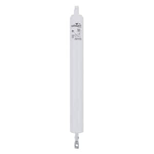 Standard Duty Pneumatic Screen and Storm Door Closer, White