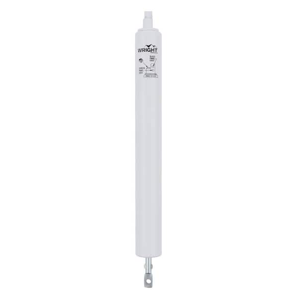 Standard Duty Pneumatic Screen and Storm Door Closer, White
