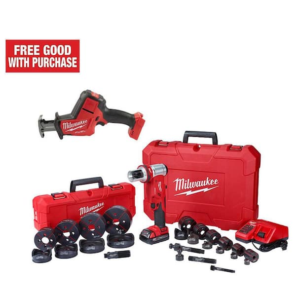 Milwaukee M18 18 Volt Lithium Ion 1 2 in. to 4 in. Force Logic 6