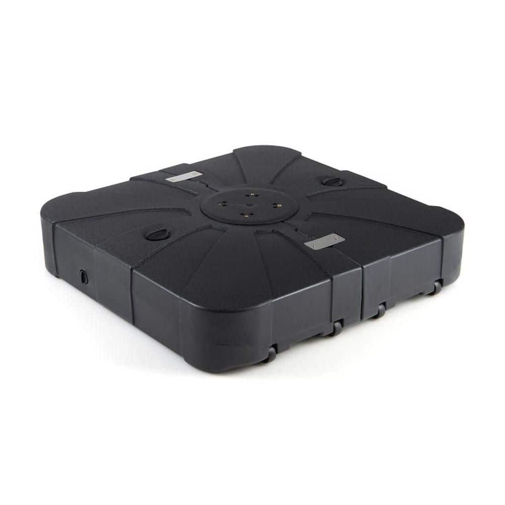 Cantilever Patio Umbrella Base in Black, Holds Up to 265 lbs. 4 Wheels, Fits 8-10 ft. and 8-12 ft. Umbrellas price history on PriceWatchPro