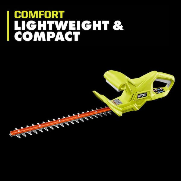 RYOBI ONE+ 18V 18 in. Cordless Battery Hedge Trimmer (Tool Only