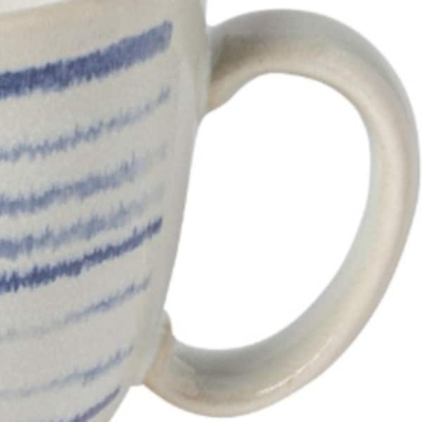 Casafina Modern Classic Ceramic Mugs, Set of 4
