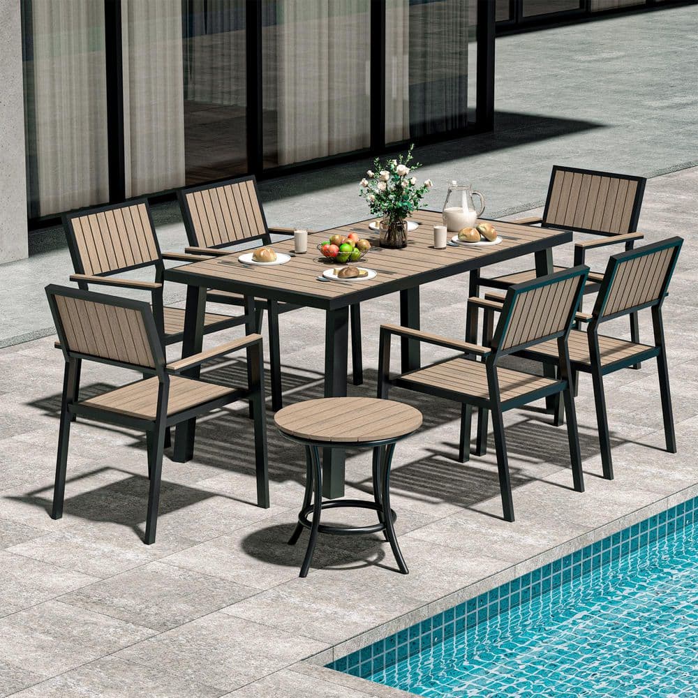 Outdoor Dining Table Black: Stylish, Durable, and Perfect for Any Patio 1 Outdoor Dining Table Black: Stylish, Durable, and Perfect for Any Patio
