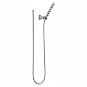Grail 1-Spray Patterns 1.75 GPM 1.88 in. Wall Mount Handheld Shower Head in Chrome