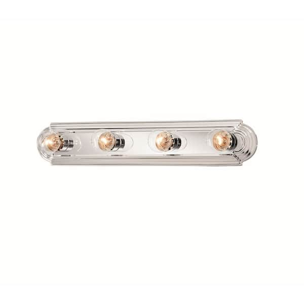 hampton bay chrome vanity light