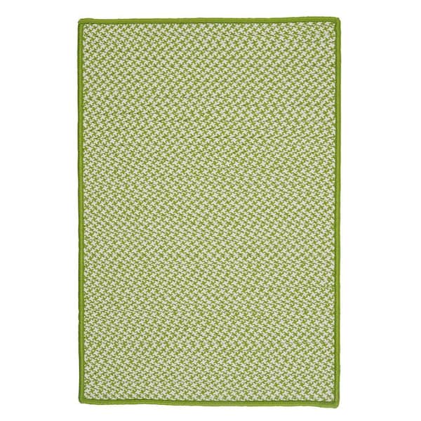 Home Decorators Collection Sadie Lime 2 ft. x 3 ft. Indoor/Outdoor Patio Braided Area Rug