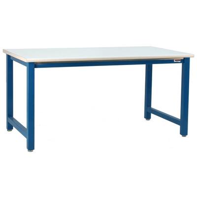 Kennedy Series 30 in. H x 60 in. W x 24 in. D, Formica Laminate Top With Round Front Edge, 6,600 lbs. Capacity Workbench
