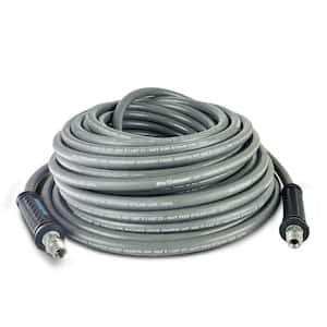 3/8 in. x 100 ft. 4000 PSI Rubber Pressure Washer Hose, Non-Marking