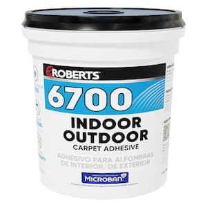 Creamy Tan 1 Gal. Indoor/Outdoor Carpet Floor Adhesive