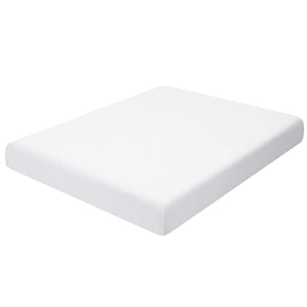 ANGELES HOME 8 in. Medium Firm Mattress Foam King Mattress with Removable Cover