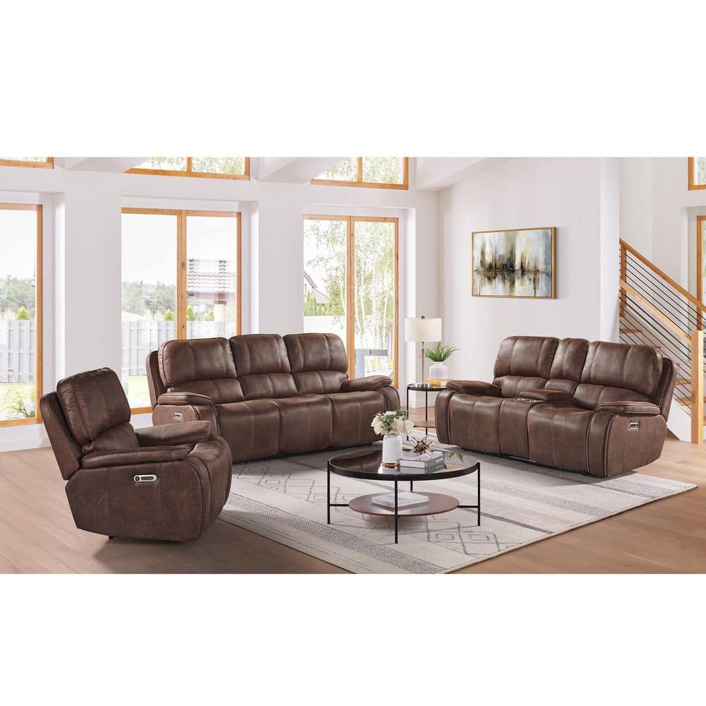 Picket House Furnishings Grover Heritage Brown Standard Recliner