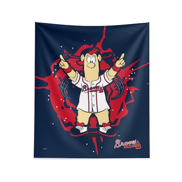 THE NORTHWEST GROUP MLB Braves Mascot Printed Wall Hanging