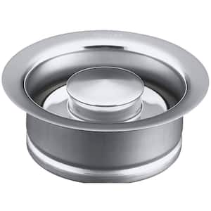 4.5 in. Disposal Flange with Stopper in Polished Chrome