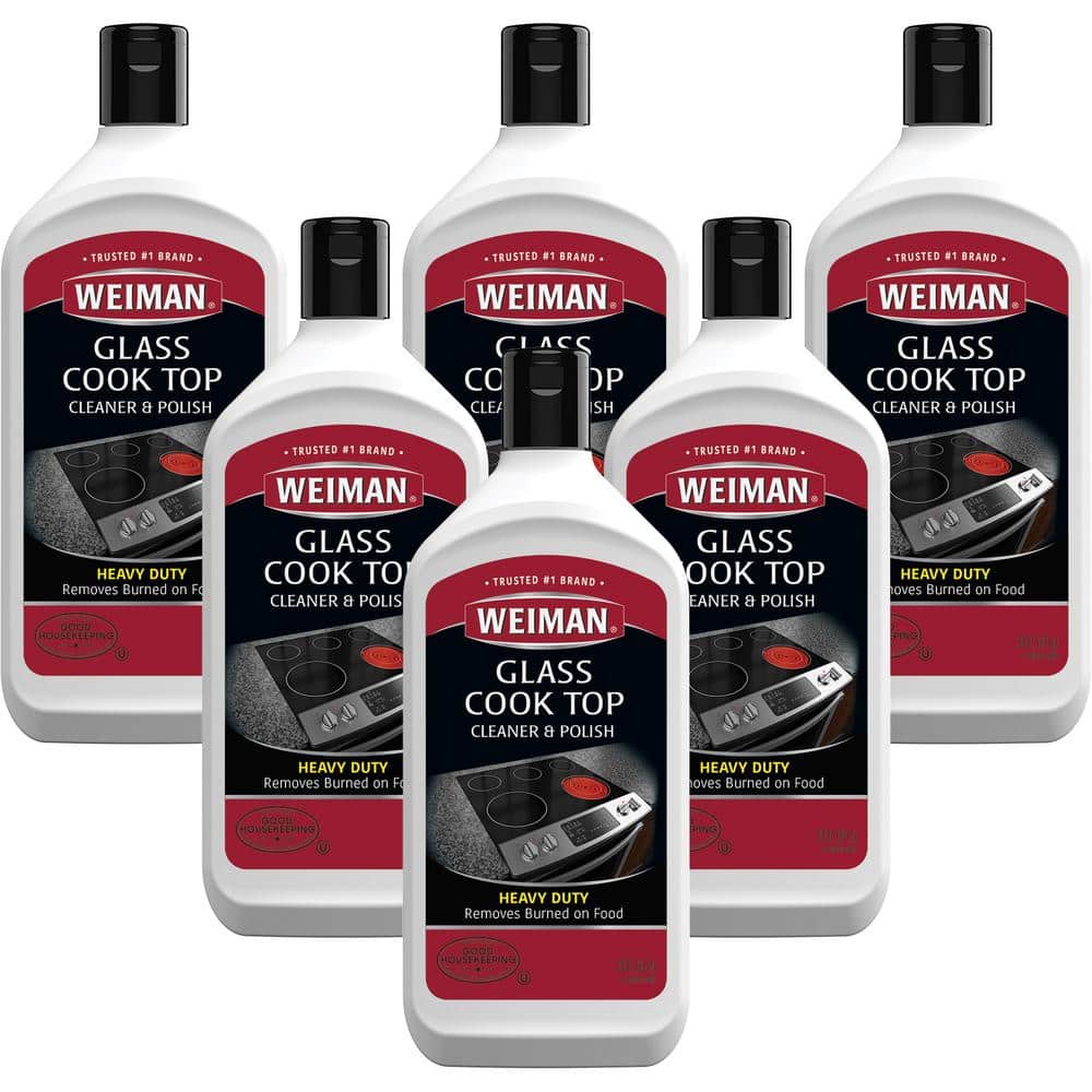Weiman 20 oz. Glass Cook Top Cleaner and Polish (6-pack)