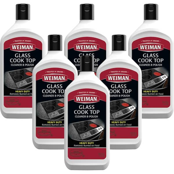 Weiman 20 oz. Glass Cook Top Cleaner and Polish (6-Pack)