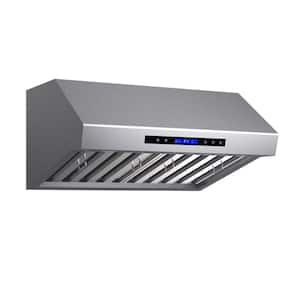 Palazzo 30 in. Ducted Wall Mounted Range Hood in Stainless Steel, 500 CFM