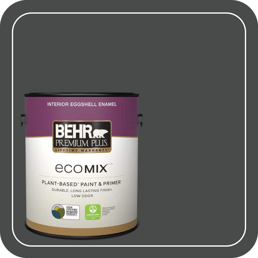 1 gal. #N450-7 Astronomical Eggshell Enamel EcoMix Plant-Based Interior Paint & Primer price history on PriceWatchPro