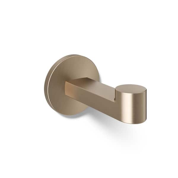 Components Knob Robe/Towel Hook in Vibrant Brushed Bronze