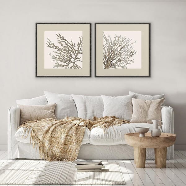 Loreth 2 Piece Framed 2 Piece Nature Art Print 26 in. x 26 in.