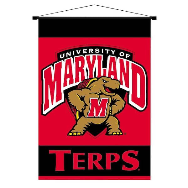 BSI Products NCAA Maryland Terrapins Indoor 3 ft. 3 in. x 2 ft. 3 in. Banner Scroll