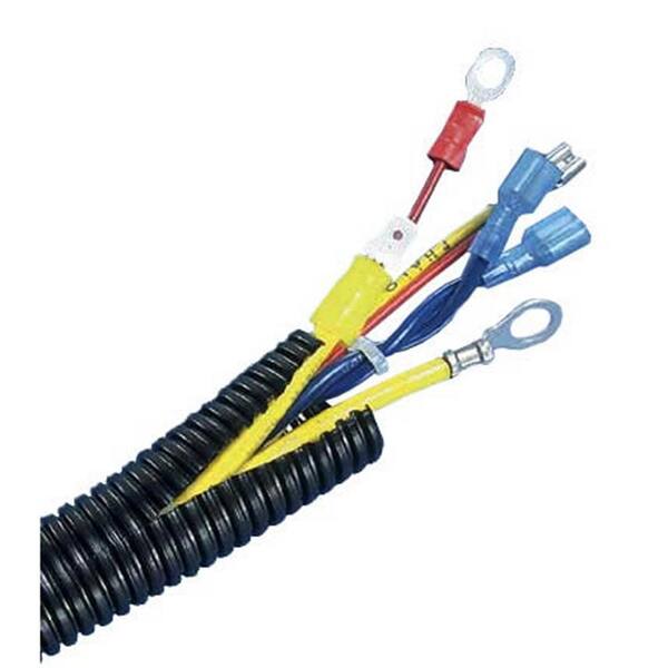 5/8 Kable Kontrol Flexible Polyethylene Split Wire Loom Tubing 25Ft Long, 5/8 Di 5/8 Kable Kontrol Flexible Polyethylene Split Wire Loom Tubing 25Ft Long, 5/8 Di