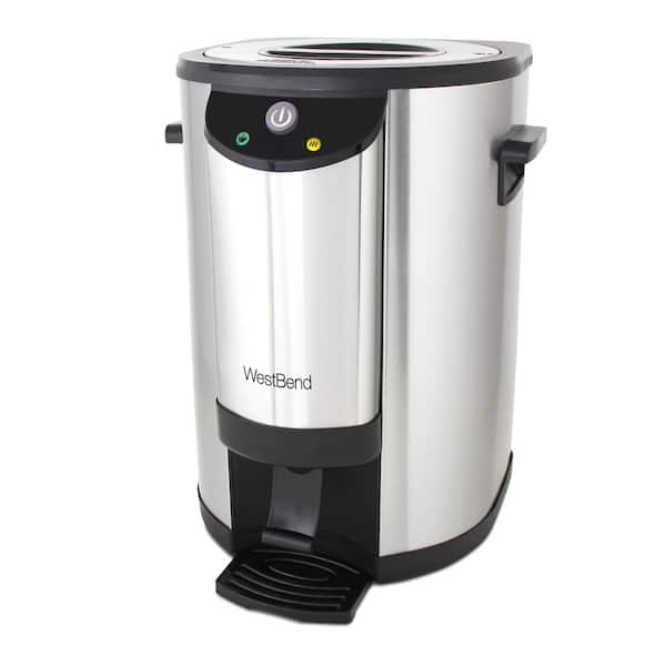 West Bend Large Capacity Stainless Steel 42-Cup Coffee Maker