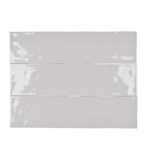 Artesano Bright Neu Gray 3 in. x 12 in. Glossy Ceramic Subway Wall Tile (12.7014 sq.ft./case)