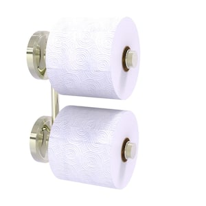Prestige Regal Collection 2 Roll Reserve Roll Toilet Paper Holder in Polished Nickel