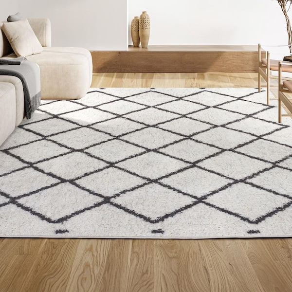 yamagiwa ヤマギワ PATCHED WOODEN FLOOR RUG Mohawk Home Alliance Multi 7 ft. 6 in. x 10 ft. Geometric