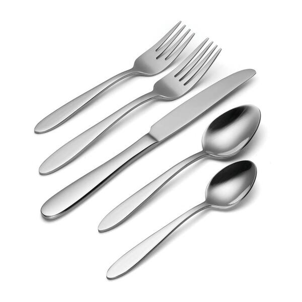 Oneida Vegas Stainless Steel Flatware Set - Glossy Finish, Korea (Used, Great Condition)