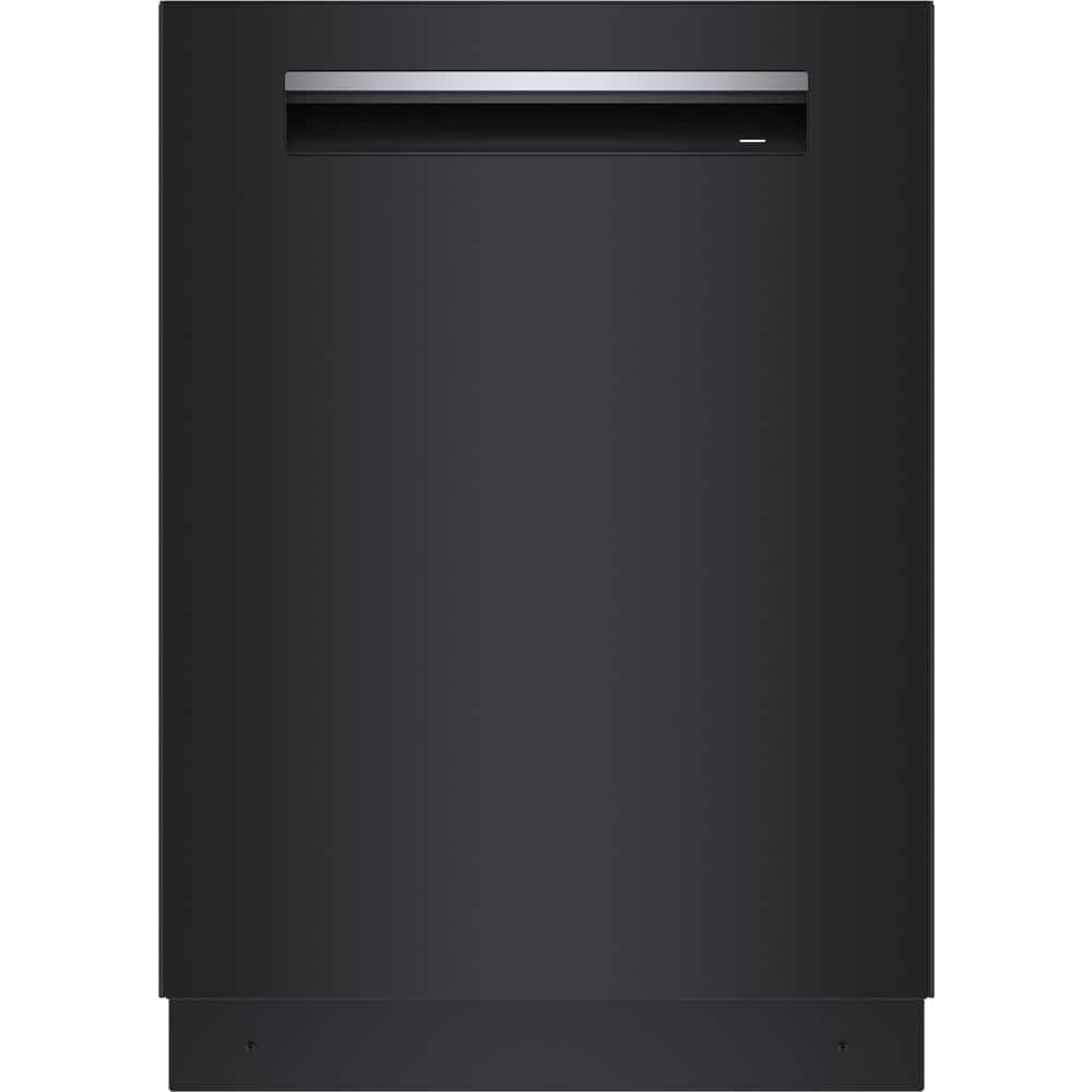 800 Series 24 in. Black Top Control Tall Tub Pocket Handle Dishwasher with Stainless Steel Tub, 42 dBA