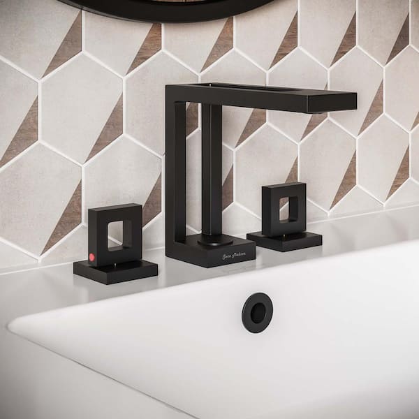 Swiss Madison Pierre 8 in. Widespread Double Handle Bathroom Faucet in