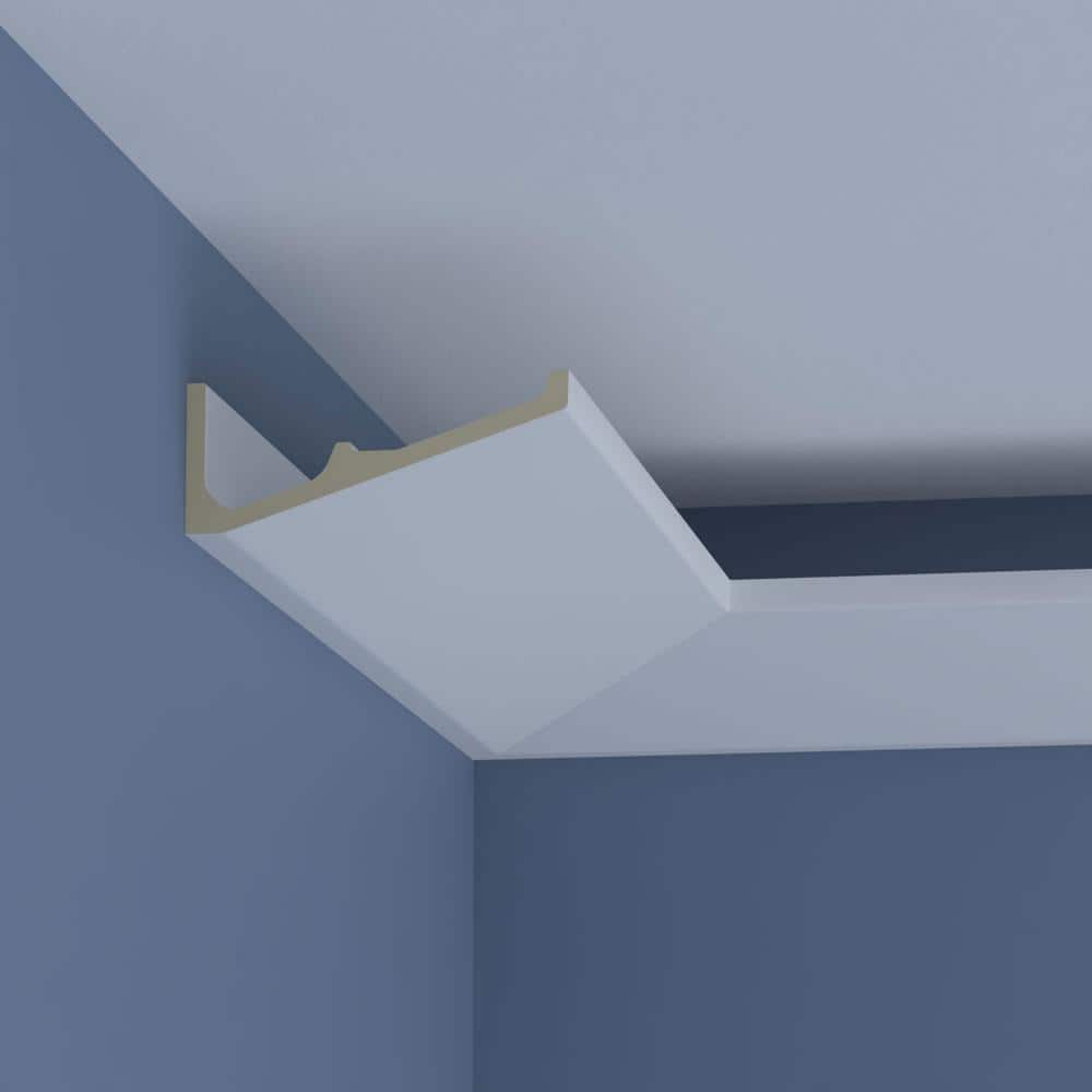 Blair 94.5 in. Unfinished Polyurethane Crown Moulding