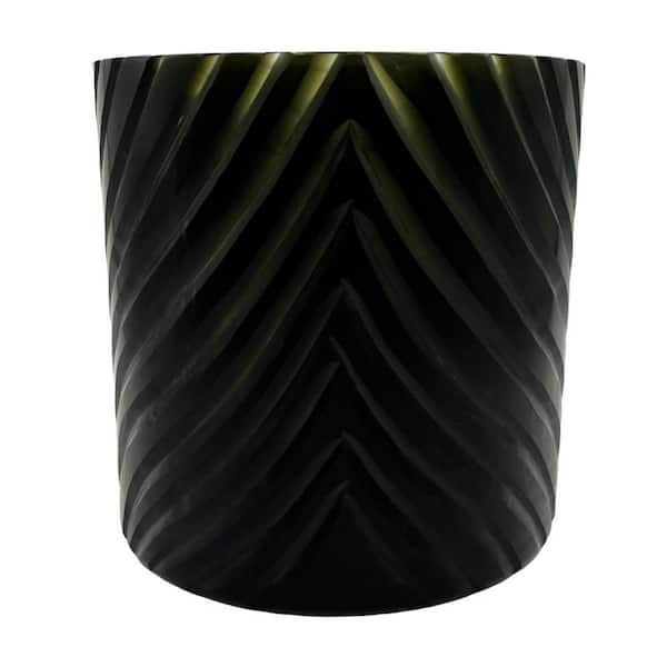 castellousa Green 8 in. Decorative Handmade Modern Geometric Flower Vase