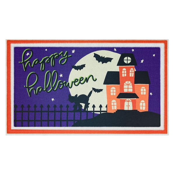 Big Haunt 18 in. x 30 in. Halloween Supreme Entry Doormat