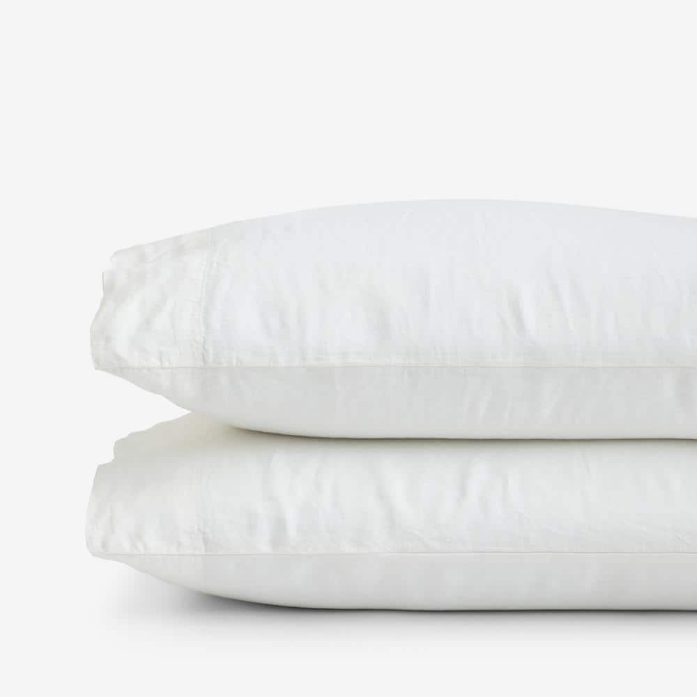 Legends Hotel White Washed Linen Standard Pillowcases (Set of 2) price history on PriceWatchPro