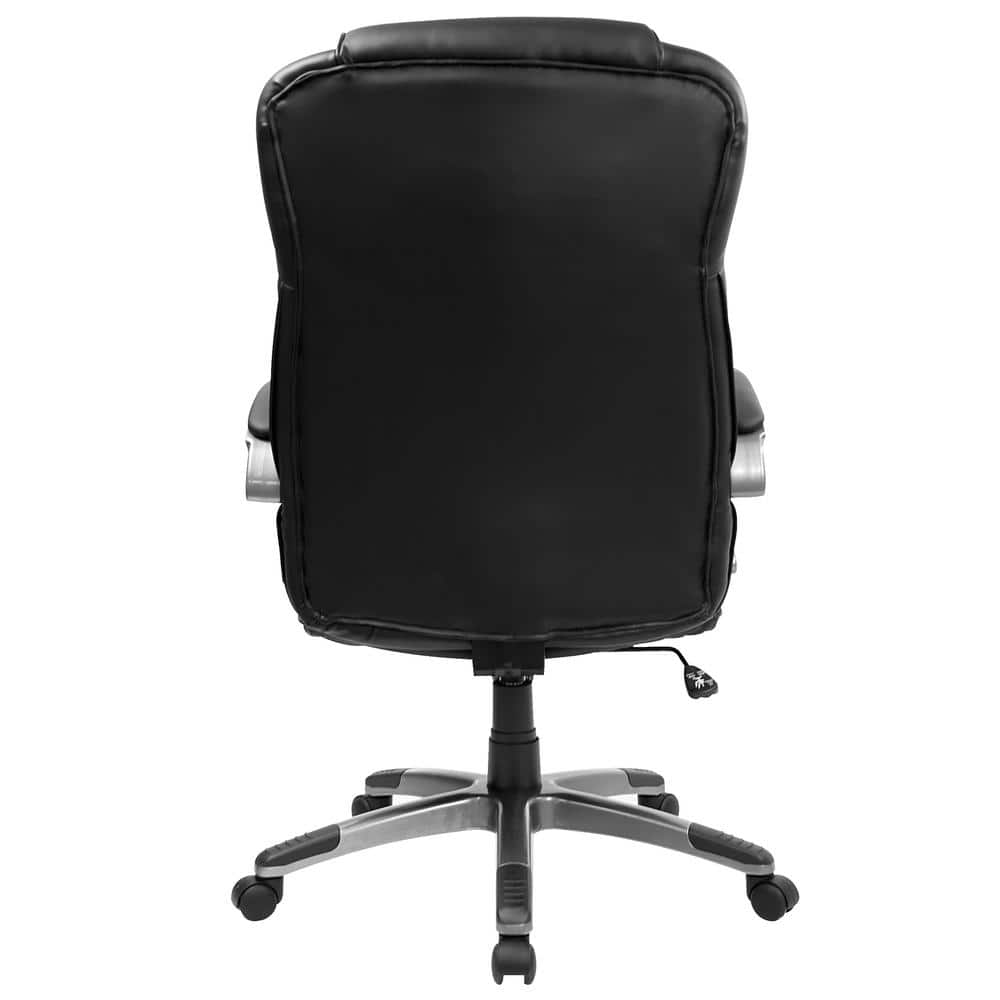 ErgoComfort High Back Black LeatherSoft Executive Swivel Chair