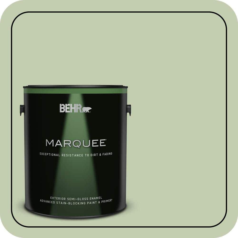 BEHR MARQUEE 1 gal. #M380-3 Growing Season Semi-Gloss Enamel