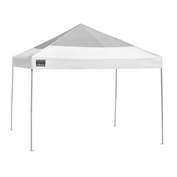 Quik Shade Aero Shade Mesh 10 ft. x 10 ft. White Instant Canopy