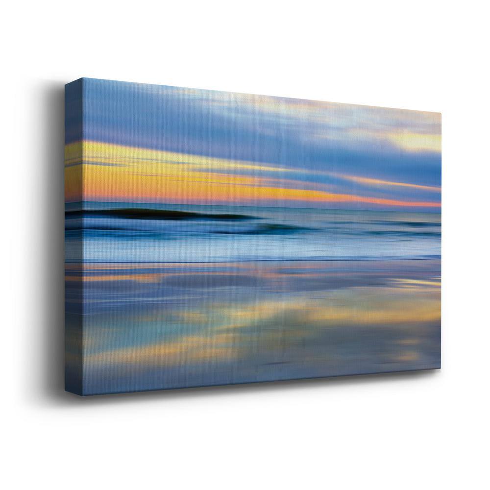 Pastel Sunset Scenic Landscape Canvas Wall Art, 8" x 12"