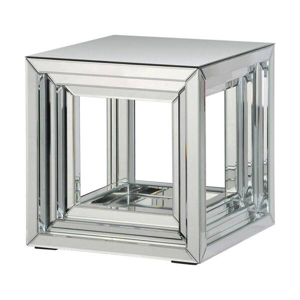 Filament Design Luna Square Glass Accent Table