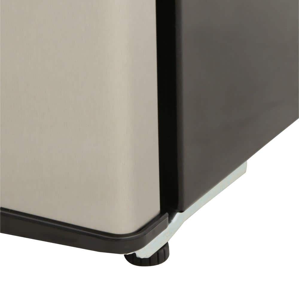 Compact Stainless Steel 1.1 Cu. Ft. Undercounter Upright Freezer